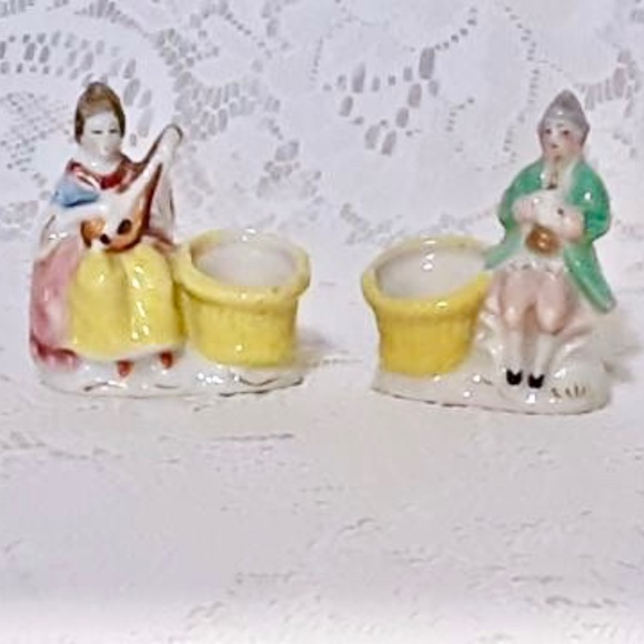 Occupied Japan Other - 💲SALE💲Pair of Occupied Japan Candleholders/Figurines